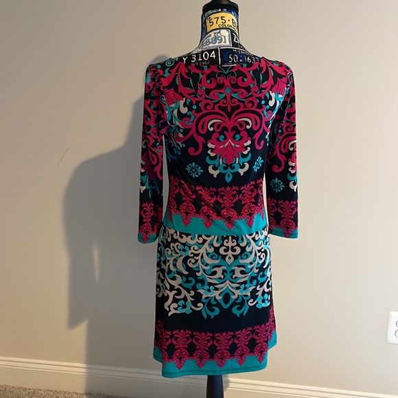 INC Dress- Size Small - Embroidered A-Line Silhouette - Picture 5 of 7